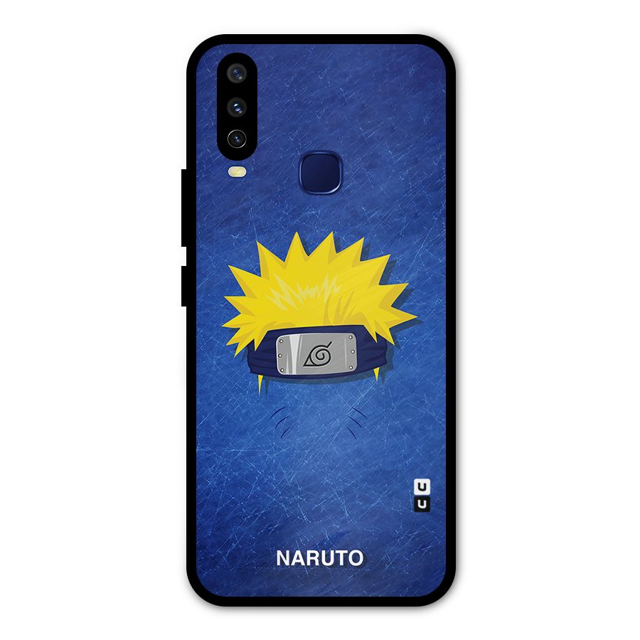 Naruto Headband Minimal Metal Back Case for Vivo V17