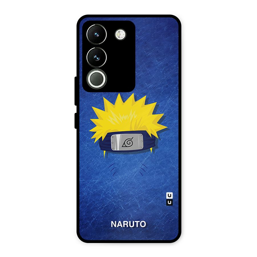 Naruto Headband Minimal Metal Back Case for Vivo Y200