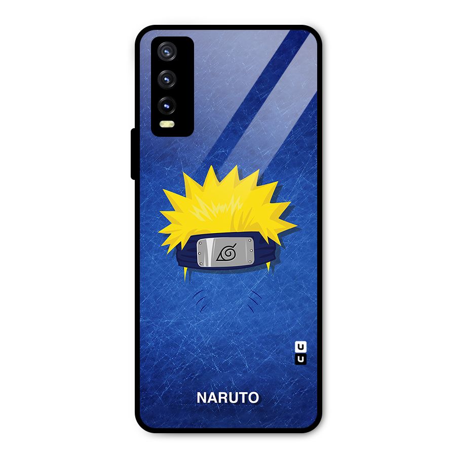 Naruto Headband Minimal Metal Back Case for Vivo Y20g