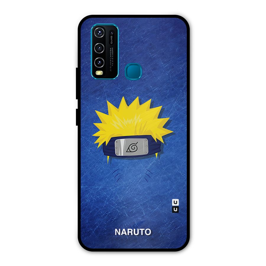 Naruto Headband Minimal Metal Back Case for Vivo Y30
