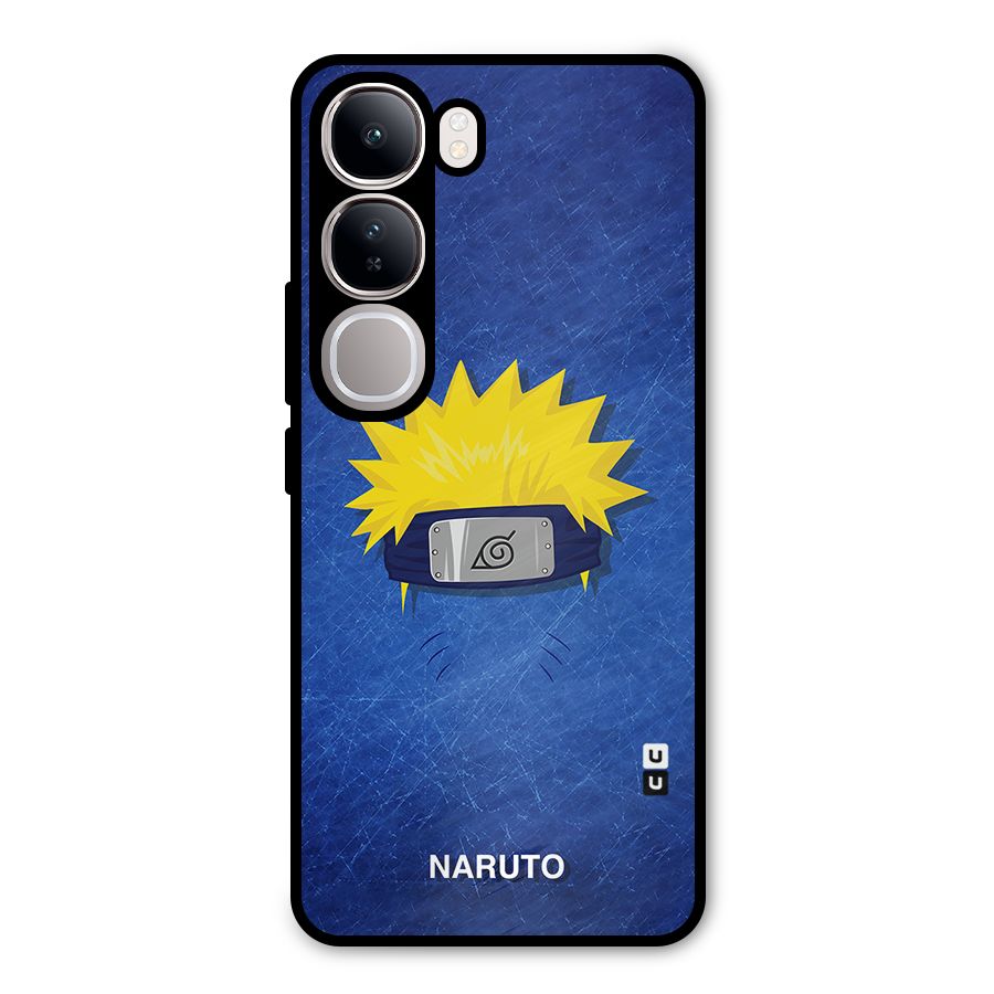 Naruto Headband Minimal Metal Back Case for Vivo Y300