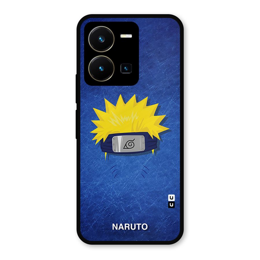 Naruto Headband Minimal Metal Back Case for Vivo Y35
