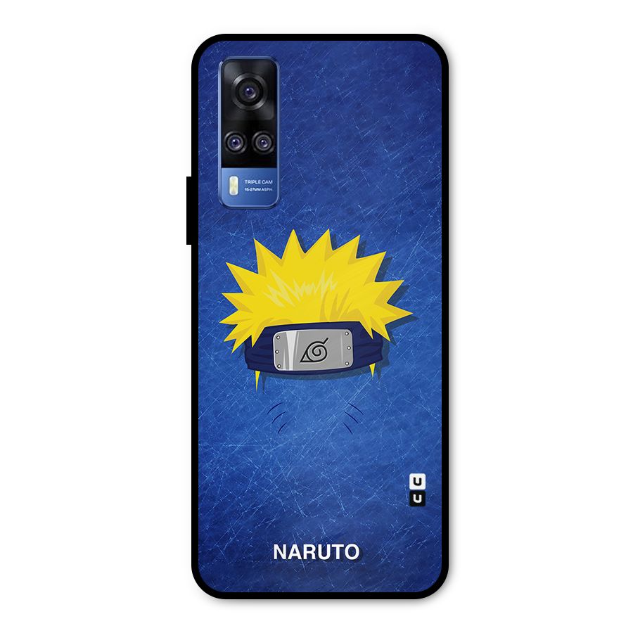 Naruto Headband Minimal Metal Back Case for Vivo Y51A