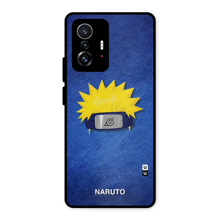 Naruto Headband Minimal Metal Back Case for Xiaomi 11T Pro