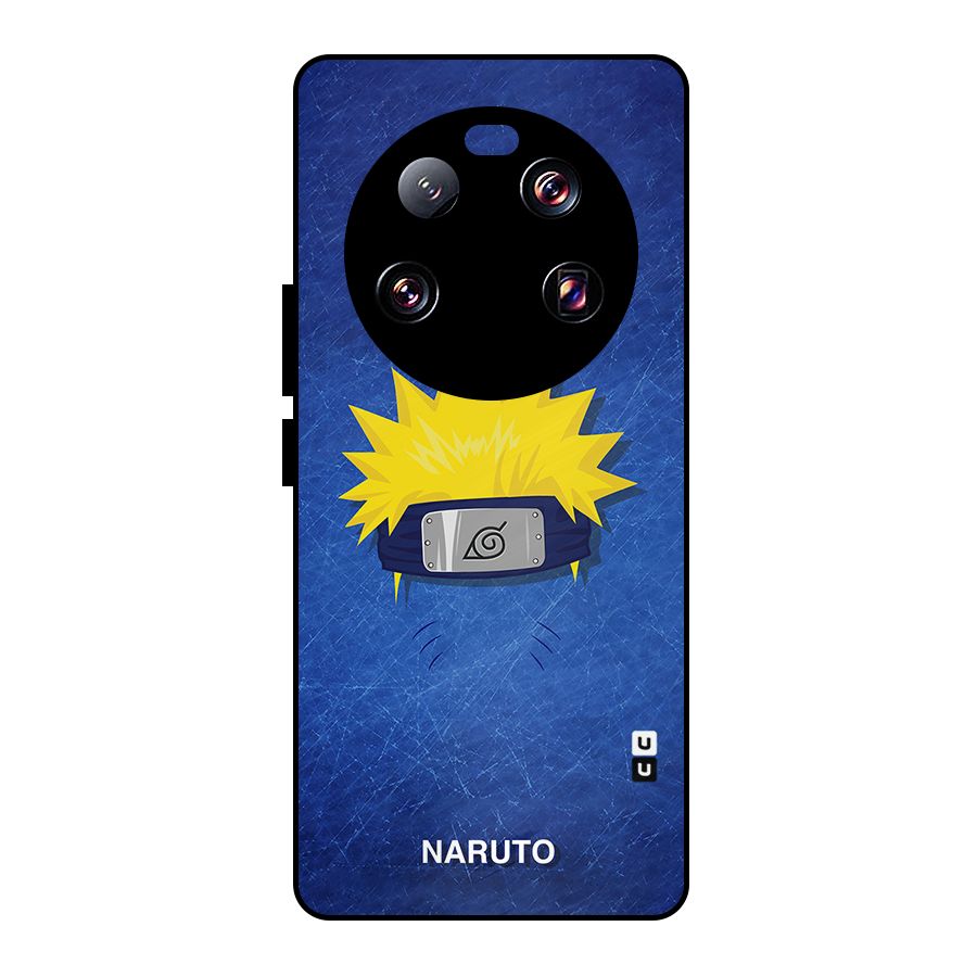 Naruto Headband Minimal Metal Back Case for Xiaomi 13 Ultra