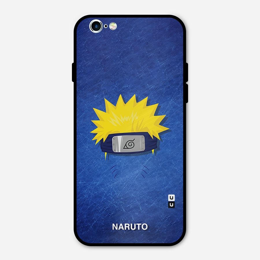 Naruto Headband Minimal Metal Back Case for iPhone 6 6s