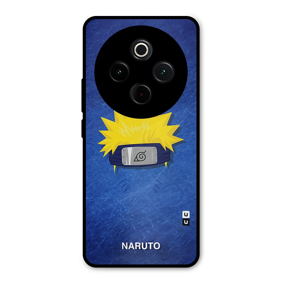 Naruto Headband Minimal Metal Back Case for iQOO Z10