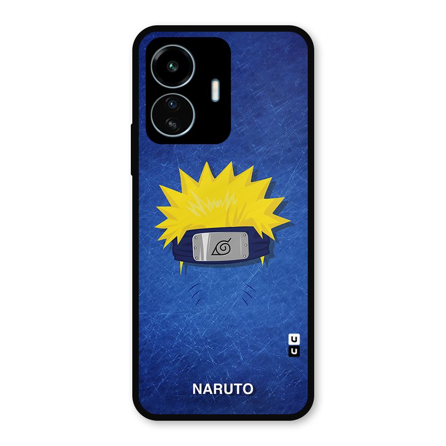 Naruto Headband Minimal Metal Back Case for vivo iQOO Z6 Lite 5G