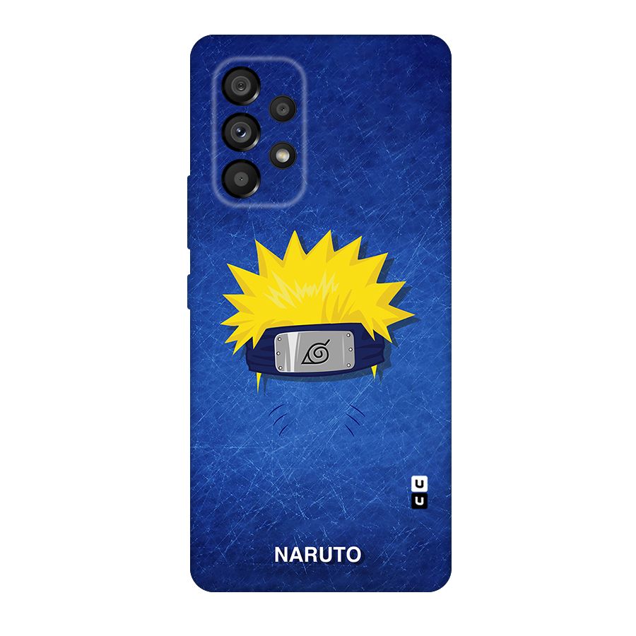 Naruto Headband Minimal Original Polycarbonate Back Case for Galaxy A53 5G