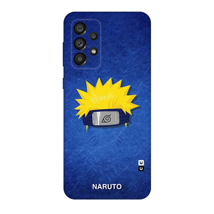 Naruto Headband Minimal Original Polycarbonate Back Case for Galaxy A73 5G