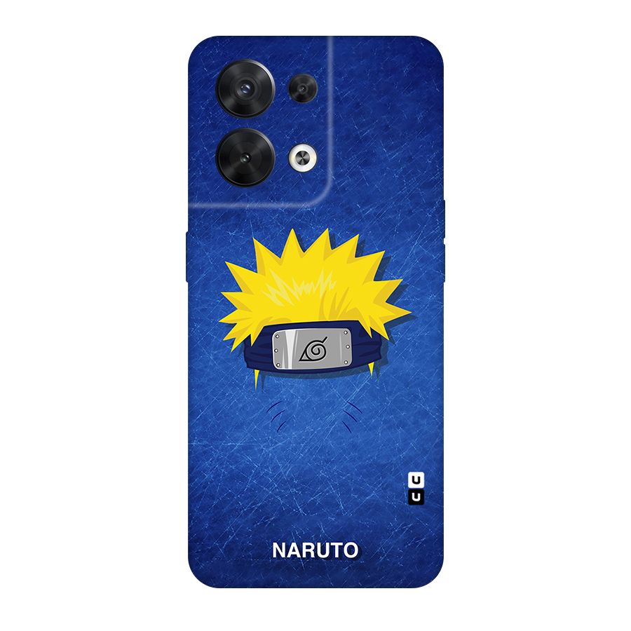 Naruto Headband Minimal Original Polycarbonate Back Case for Oppo Reno8 5G