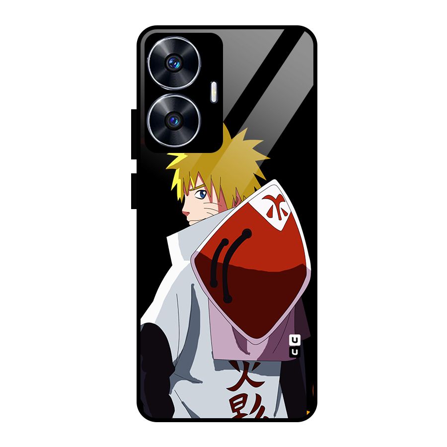 Naruto Hokage Glass Back Case for Realme Narzo N55