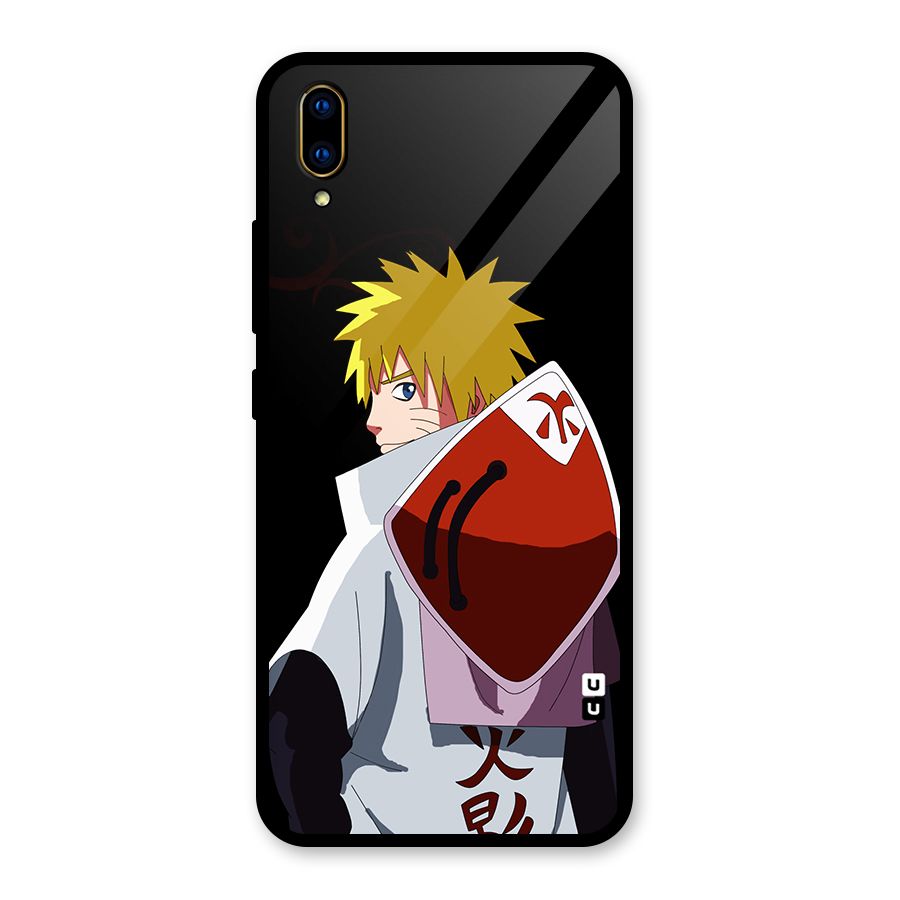 Naruto Hokage Glass Back Case for Vivo V11 Pro