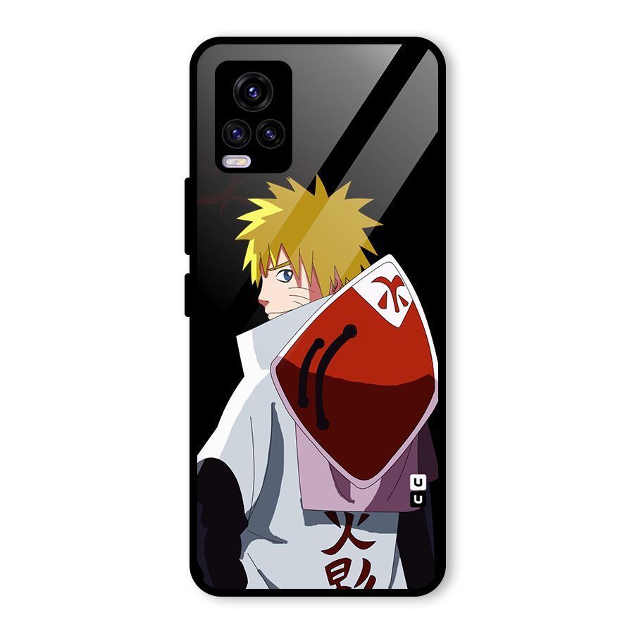 Naruto Hokage Glass Back Case for Vivo V20 2021
