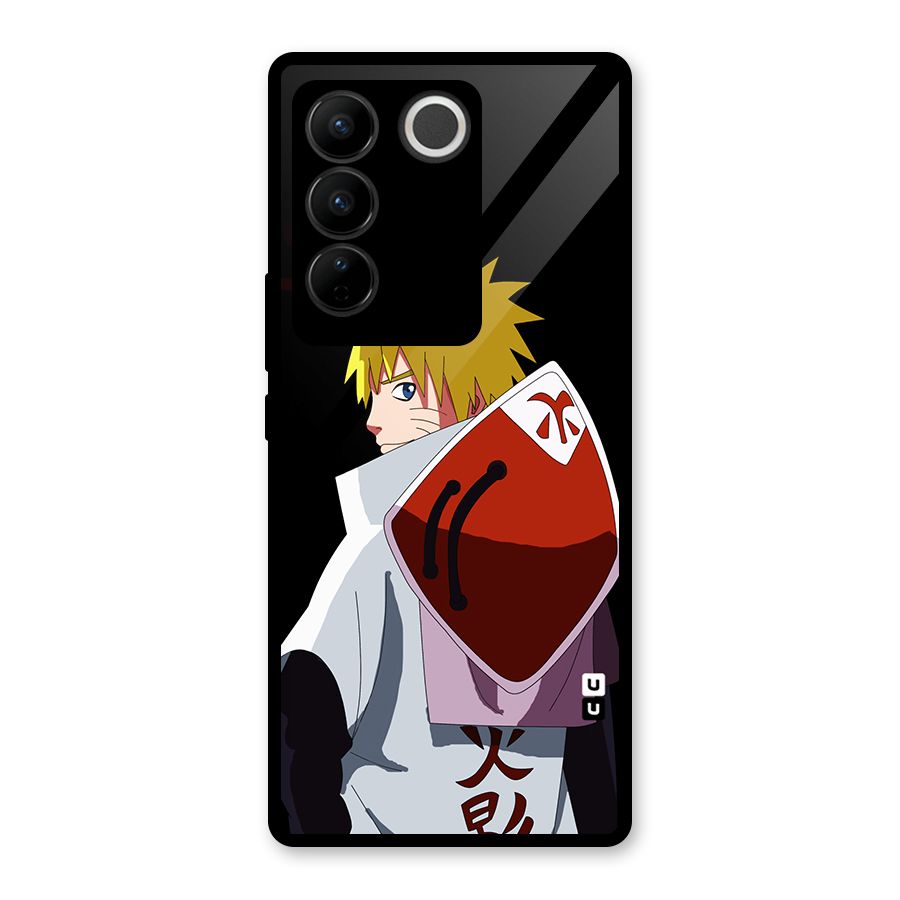 Naruto Hokage Glass Back Case for Vivo V27
