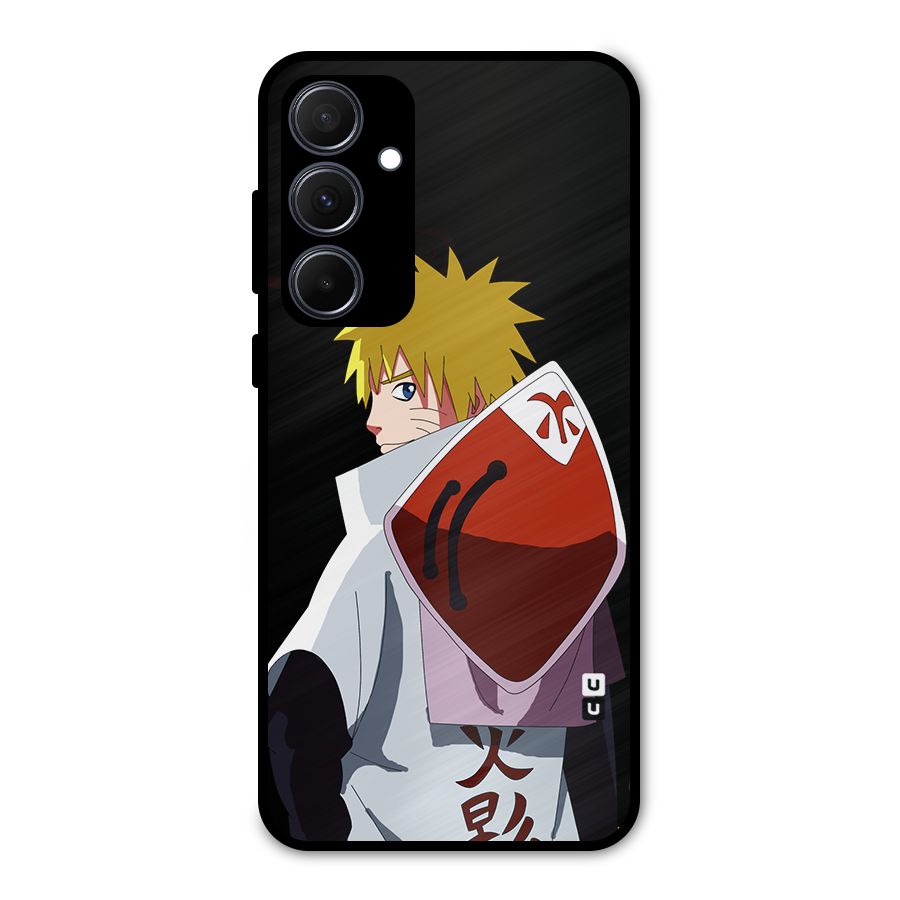 Naruto Hokage Metal Back Case for Galaxy A35