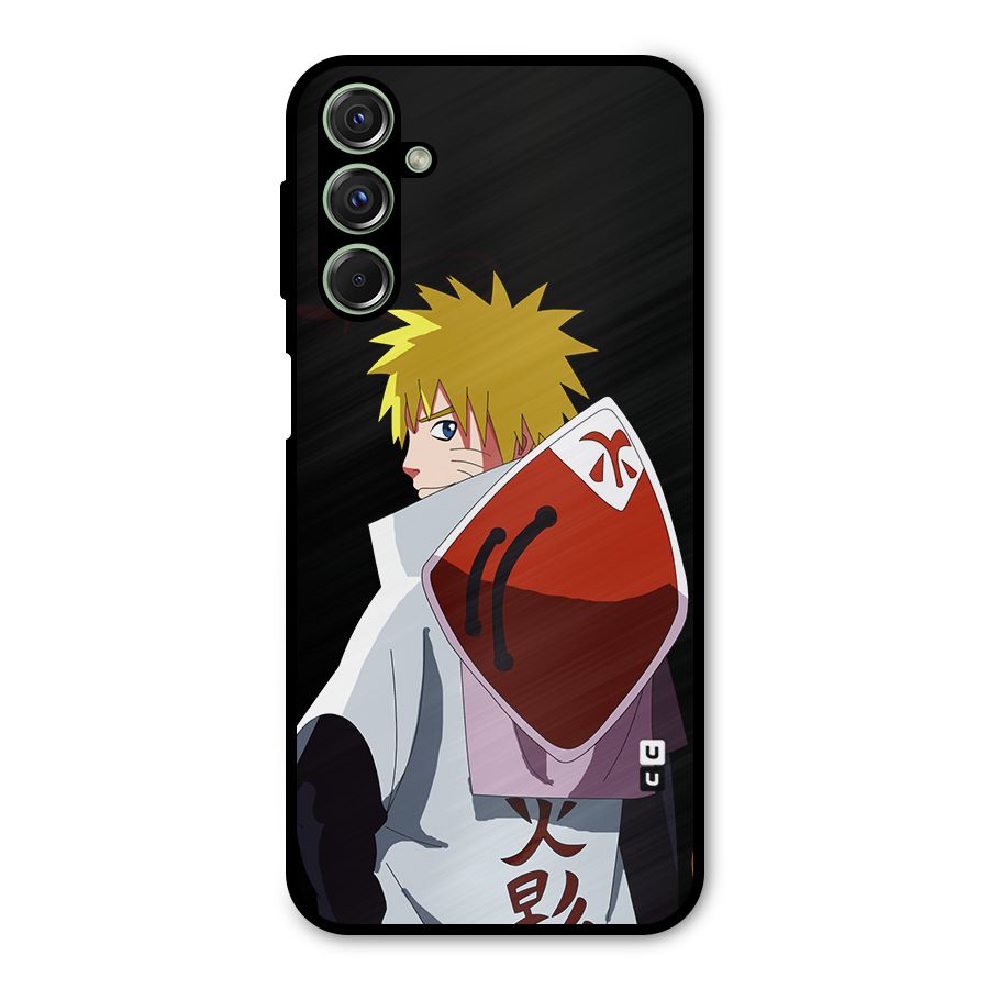 Naruto Hokage Metal Back Case for Galaxy F34