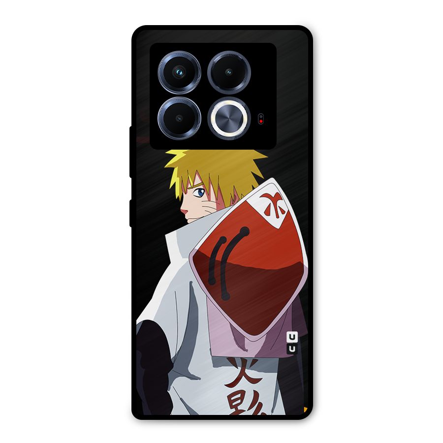 Naruto Hokage Metal Back Case for Infinix Note 40 5G