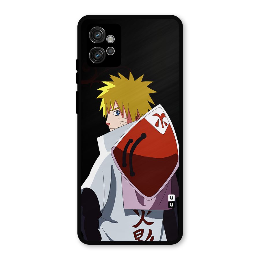 Naruto Hokage Metal Back Case for Moto G32