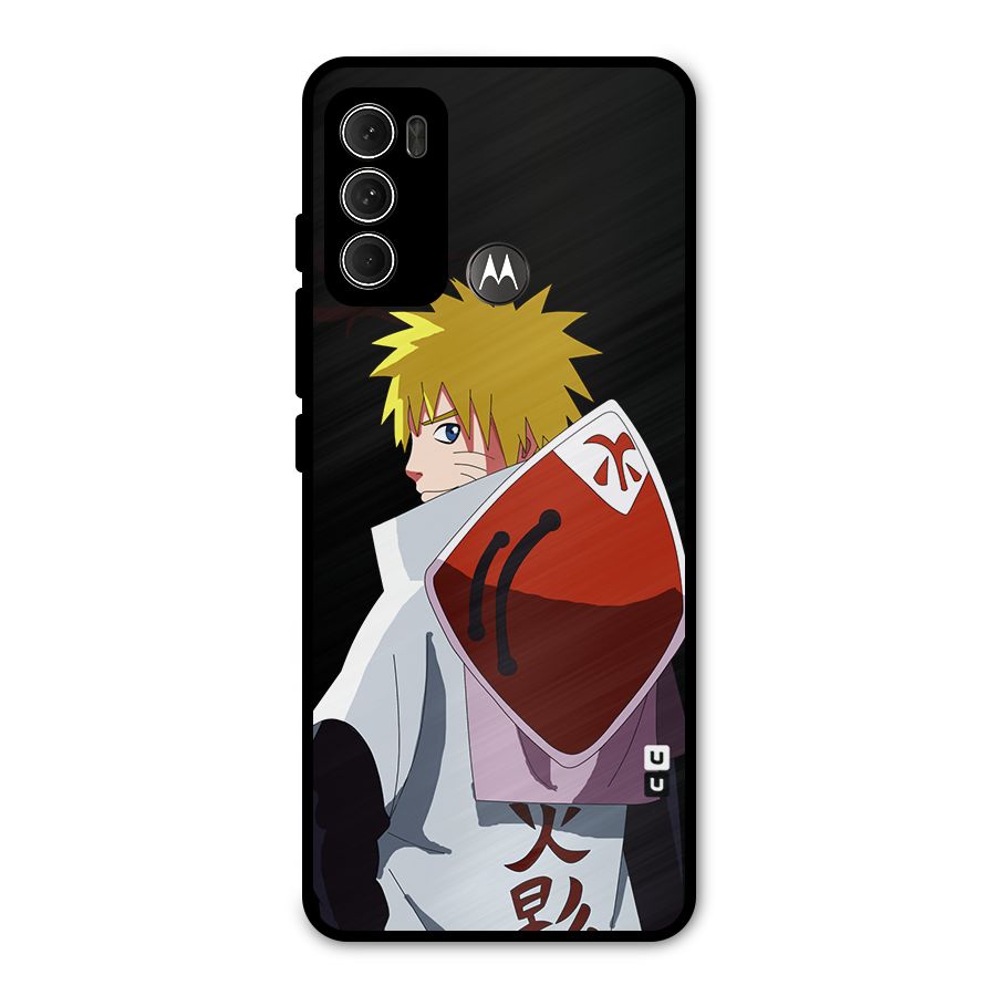 Naruto Hokage Metal Back Case for Moto G60