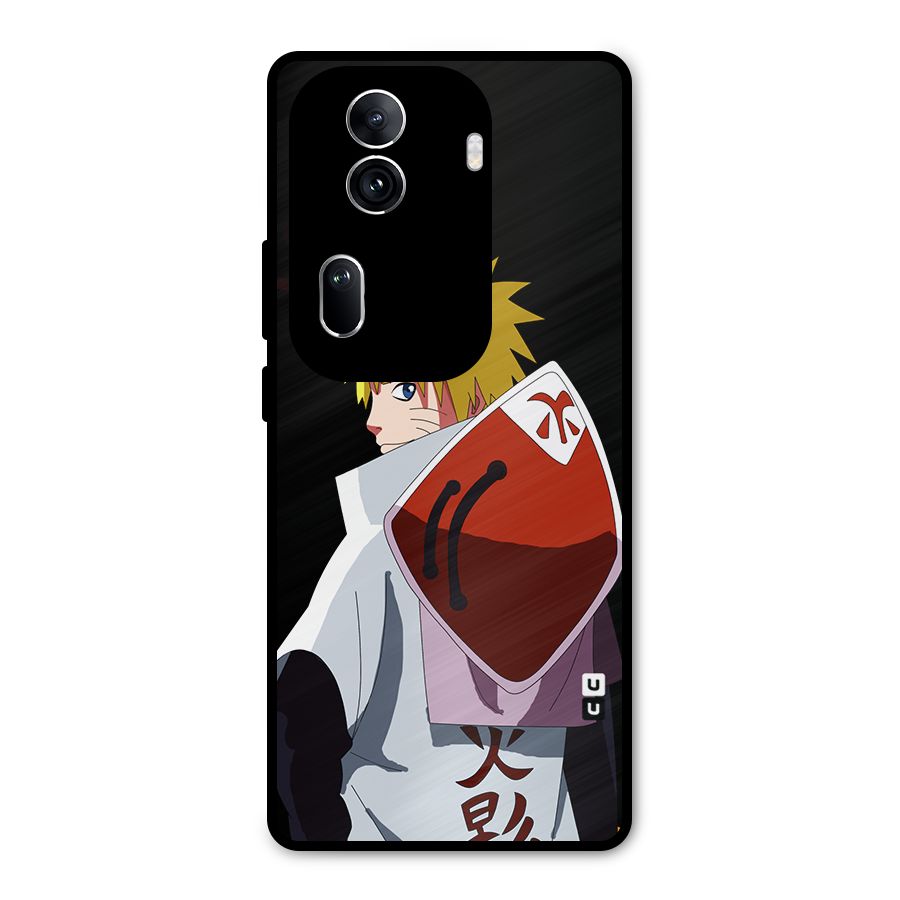Naruto Hokage Metal Back Case for Oppo Reno11 Pro 5G