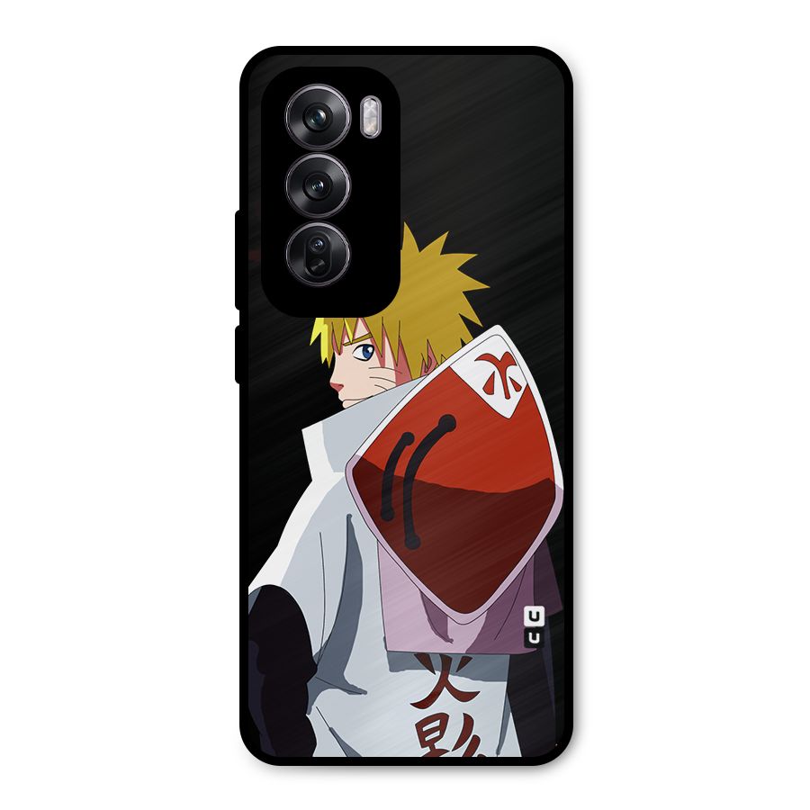 Naruto Hokage Metal Back Case for Oppo Reno12 Pro