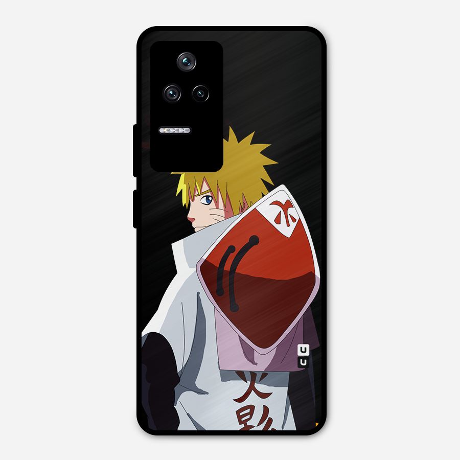 Naruto Hokage Metal Back Case for Poco F4 5G