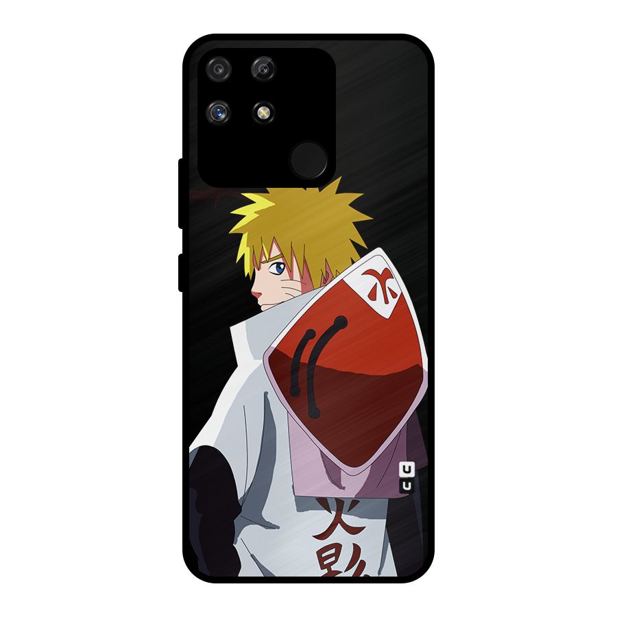 Naruto Hokage Metal Back Case for Realme Narzo 50A