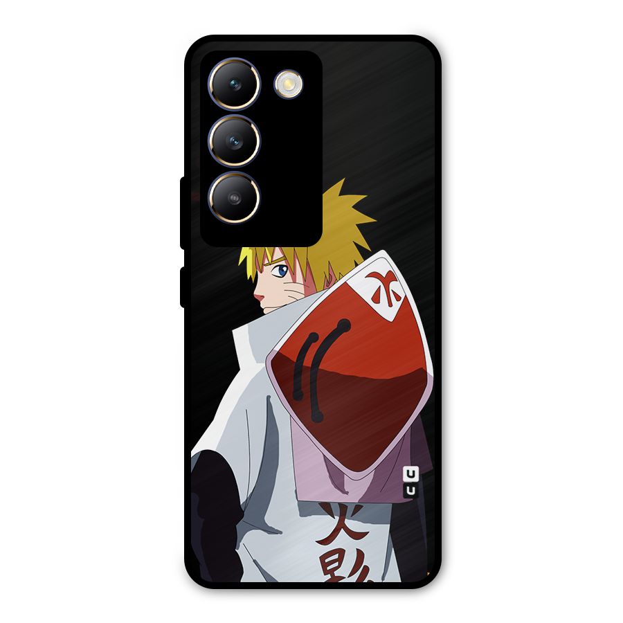 Naruto Hokage Metal Back Case for Vivo T3 5G