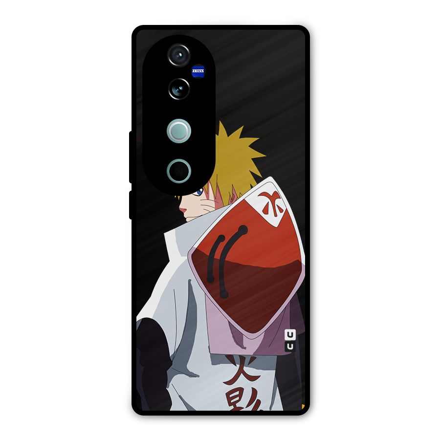 Naruto Hokage Metal Back Case for Vivo V40 Pro