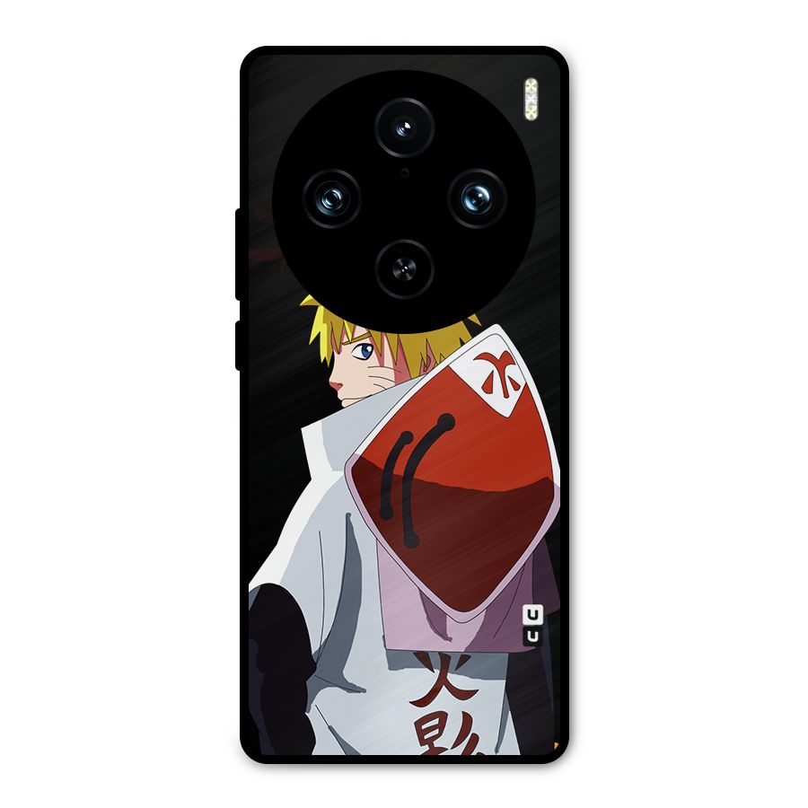Naruto Hokage Metal Back Case for Vivo X100 Pro