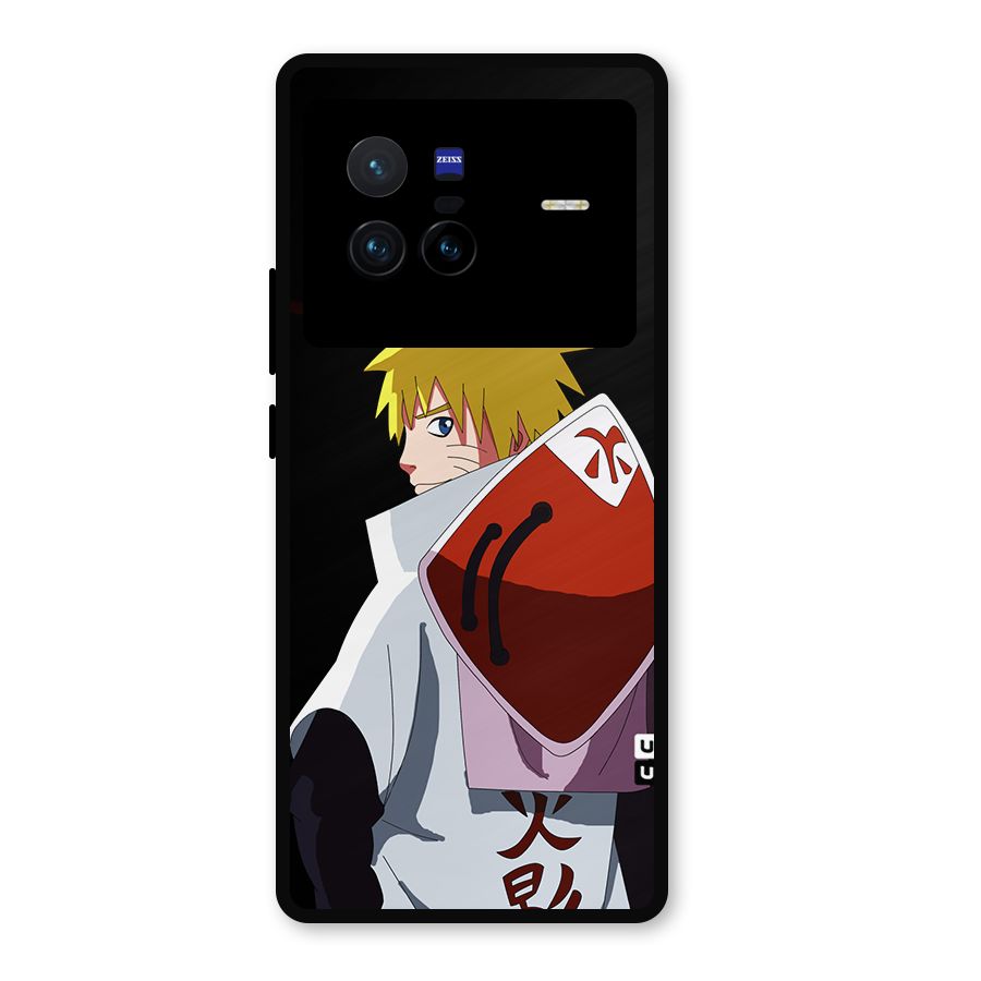 Naruto Hokage Metal Back Case for Vivo X80