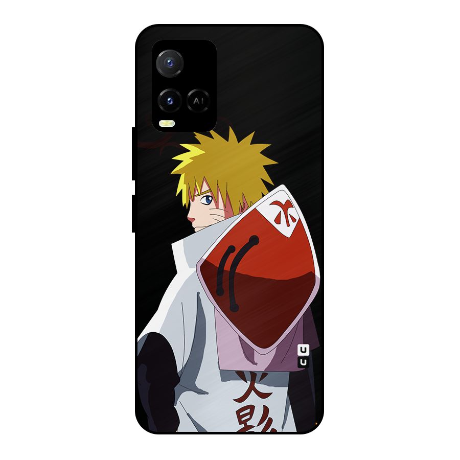 Naruto Hokage Metal Back Case for Vivo Y21A