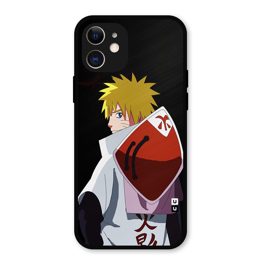 Naruto Hokage Metal Back Case for iPhone 12