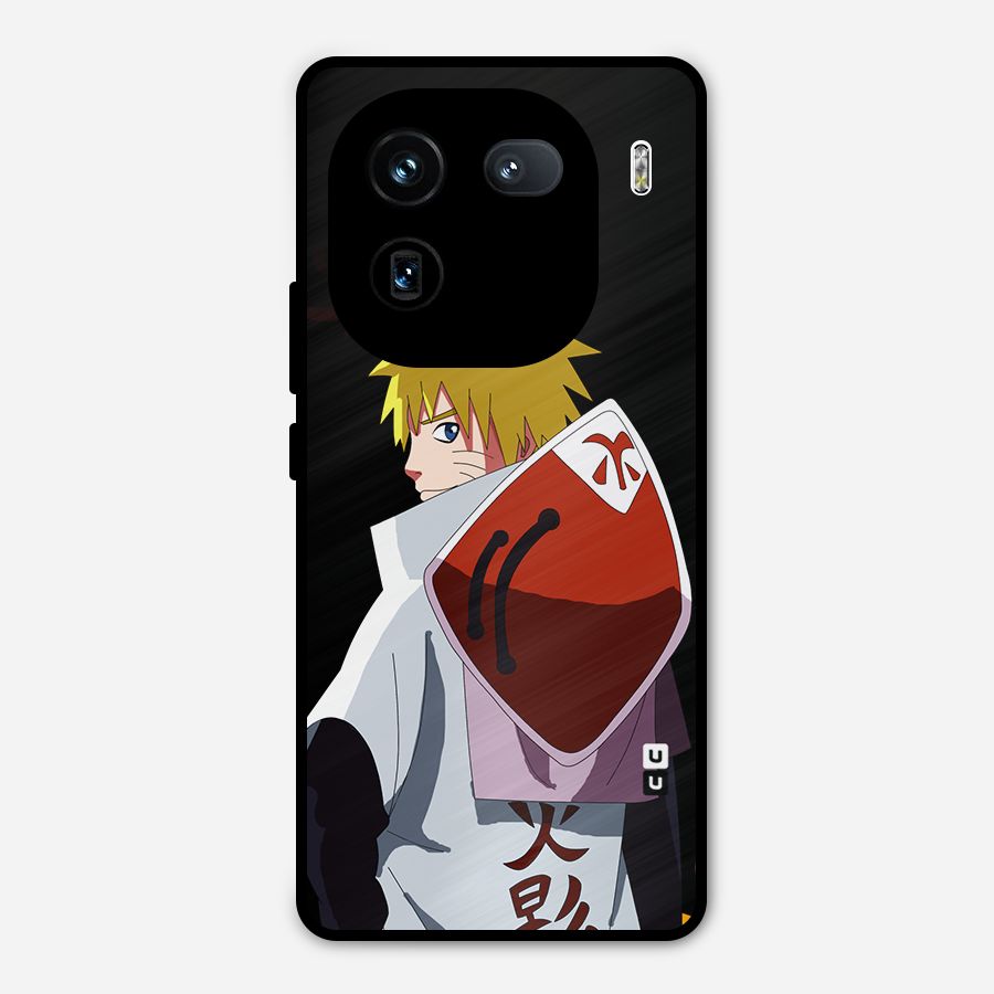 Naruto Hokage Metal Back Case for iQOO 12
