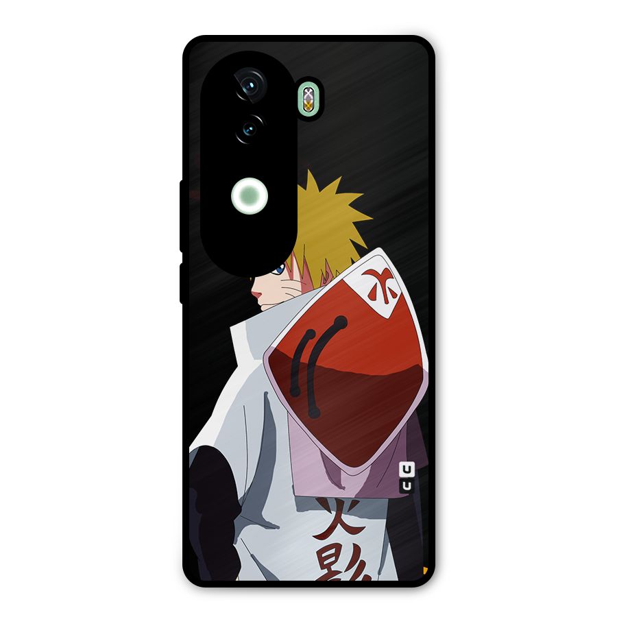 Naruto Hokage Metal Back Case for iQOO Z9s