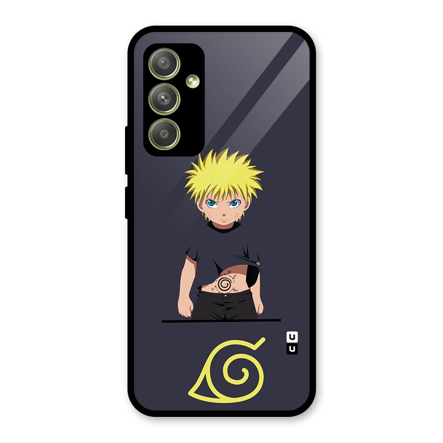 Naruto Kid Glass Back Case for Galaxy A54