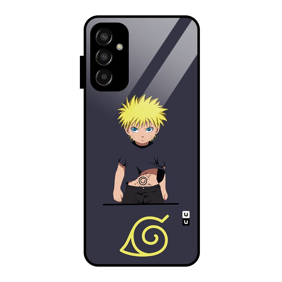 Naruto Kid Glass Back Case for Galaxy F13