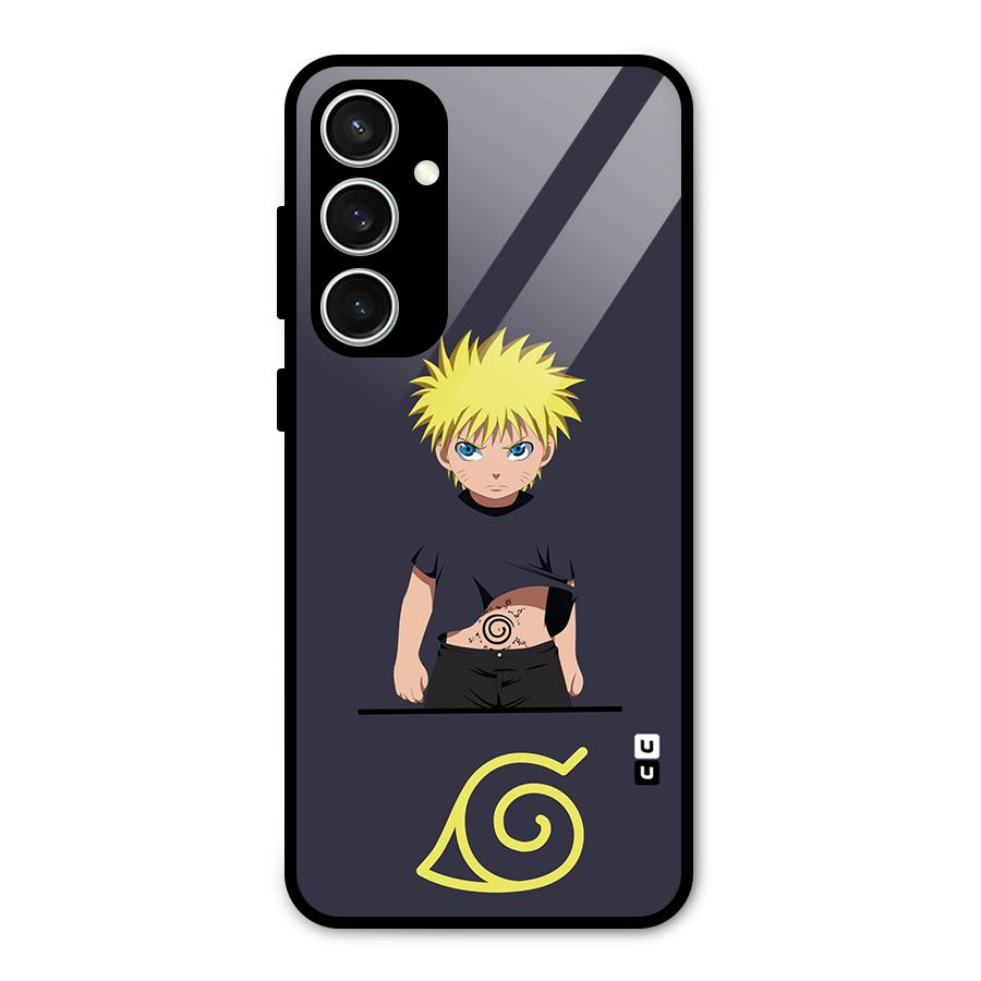 Naruto Kid Glass Back Case for Galaxy S23 FE