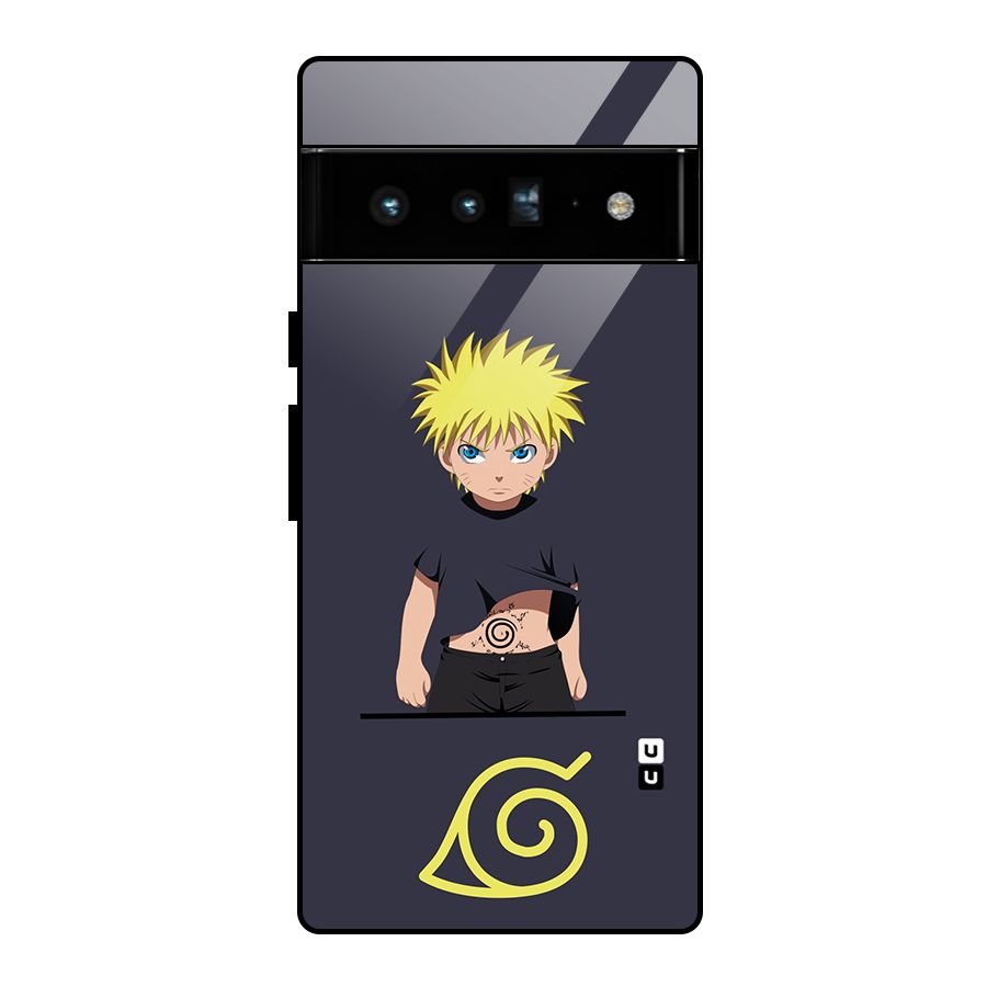 Naruto Kid Glass Back Case for Google Pixel 6 Pro