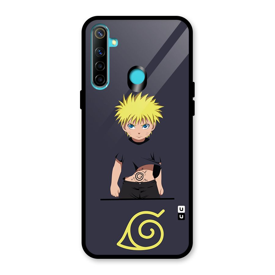 Naruto Kid Glass Back Case for Realme Narzo 10