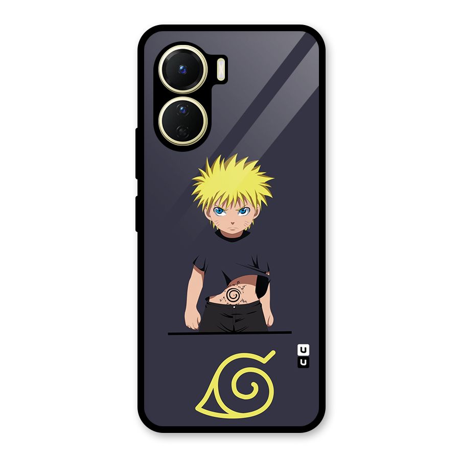 Naruto Kid Glass Back Case for Vivo Y56