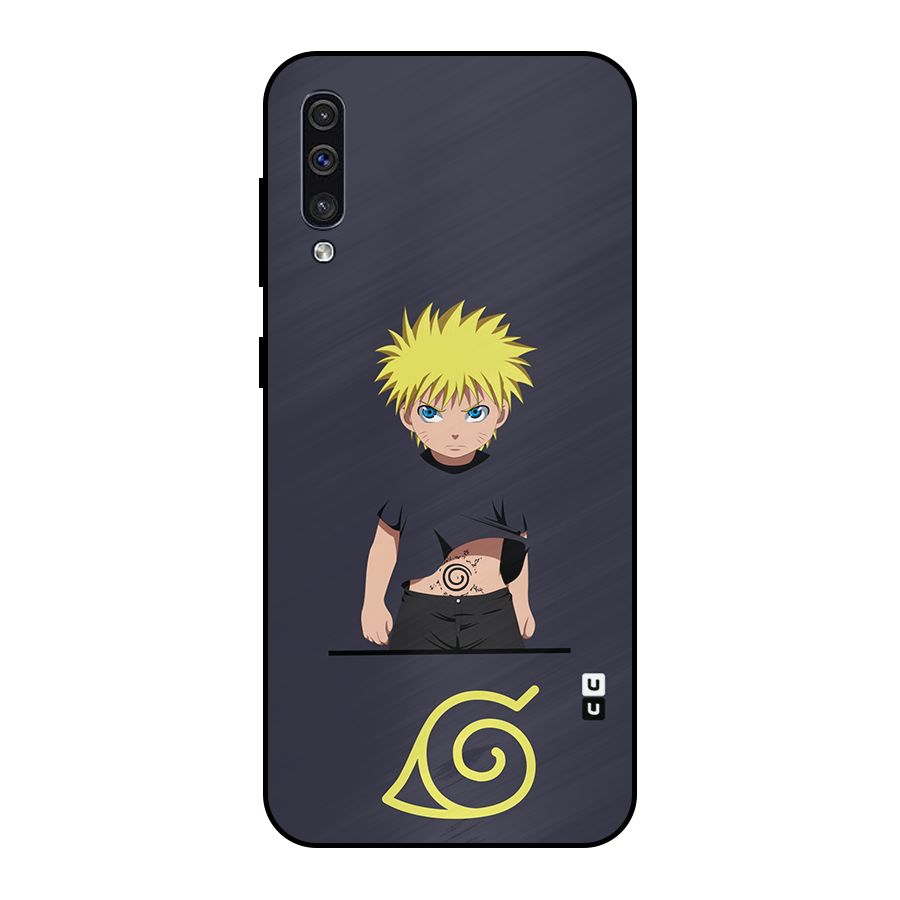 Naruto Kid Metal Back Case for Galaxy A30s