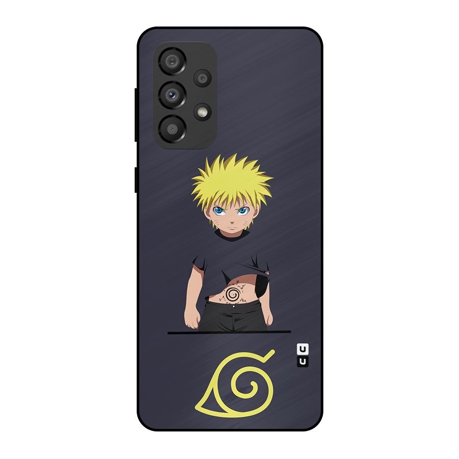 Naruto Kid Metal Back Case for Galaxy A33 5G