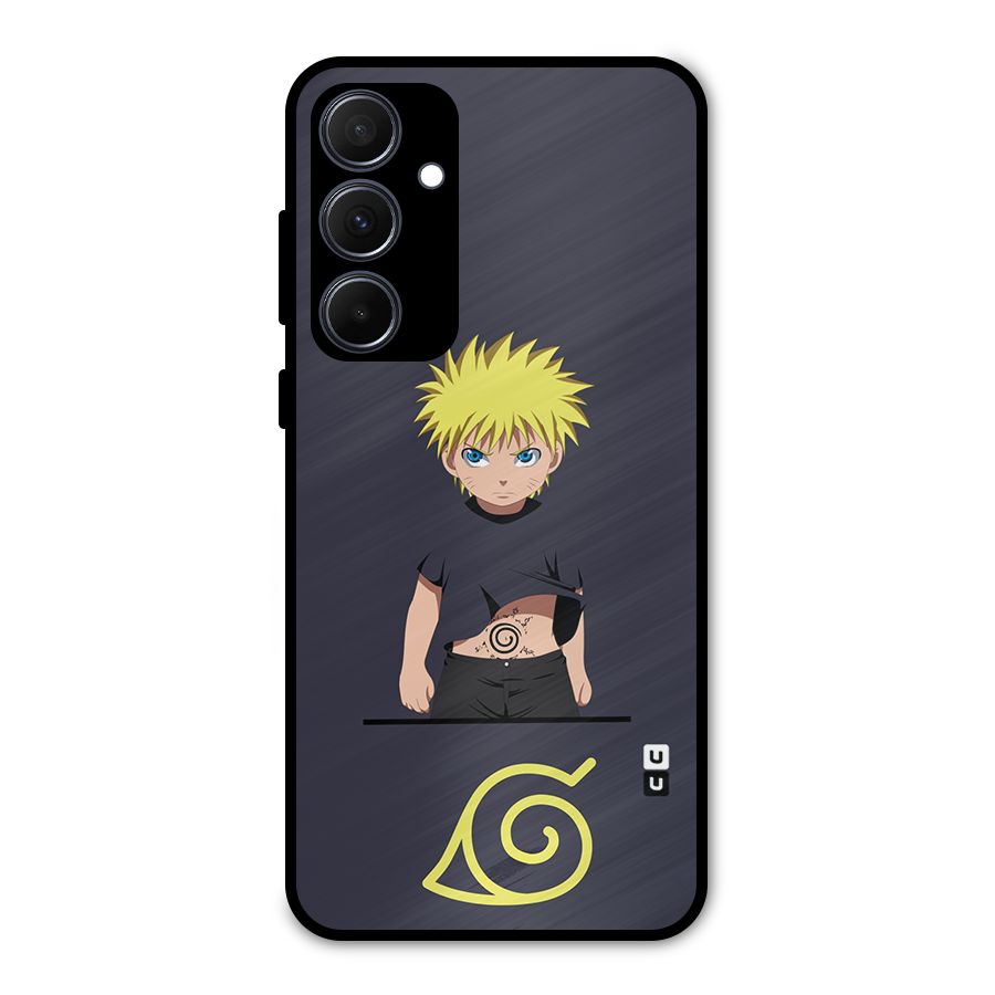 Naruto Kid Metal Back Case for Galaxy A35