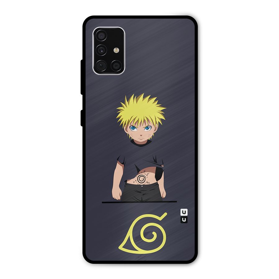 Naruto Kid Metal Back Case for Galaxy A51