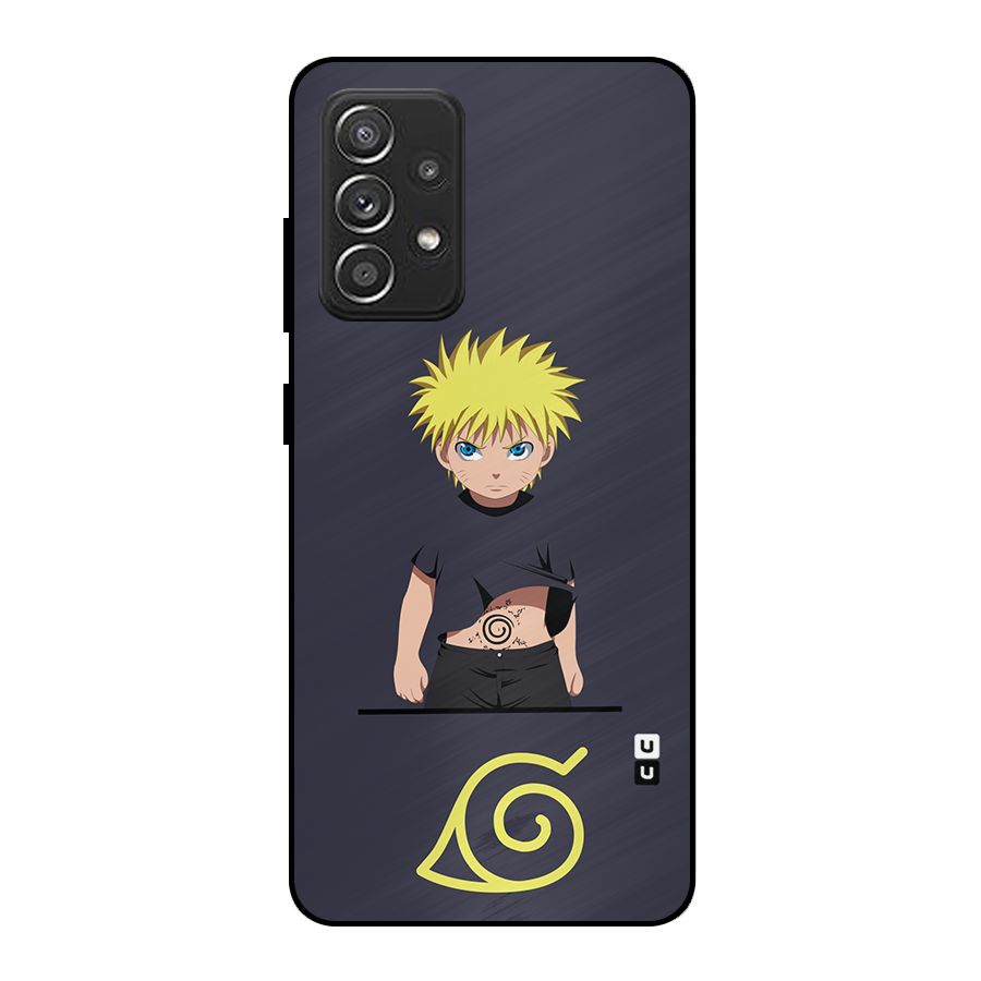 Naruto Kid Metal Back Case for Galaxy A52s 5G