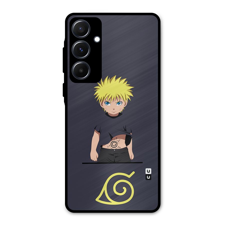 Naruto Kid Metal Back Case for Galaxy A55