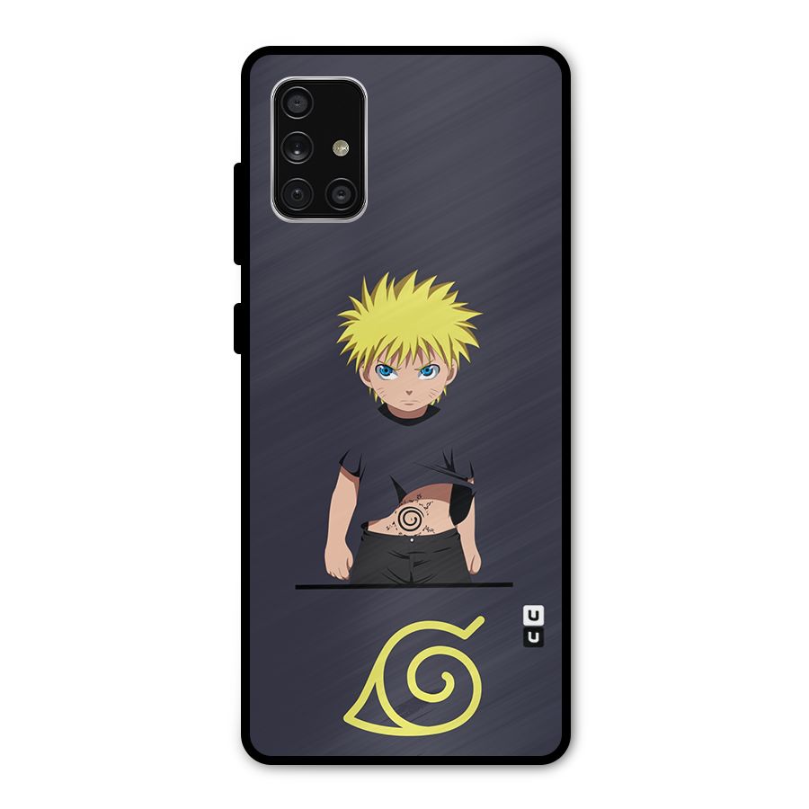 Naruto Kid Metal Back Case for Galaxy A71