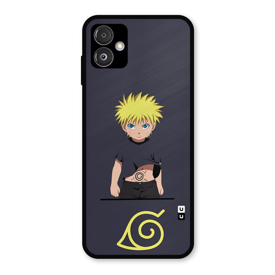Naruto Kid Metal Back Case for Galaxy F14